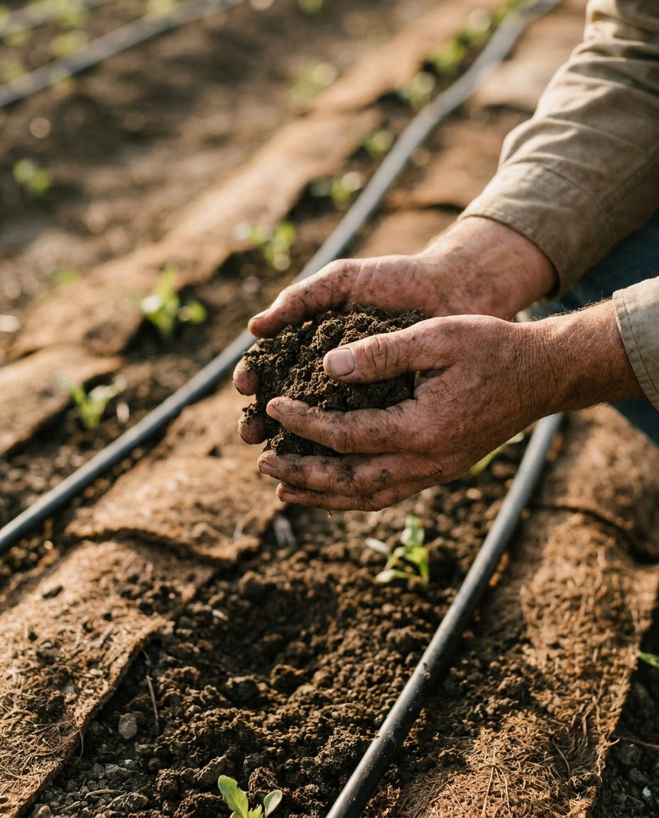 Le mani nella terra, il metodo di coltivazione